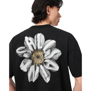 AllSaints Petals Oversized Short Sleeve Graphic T-Shirt